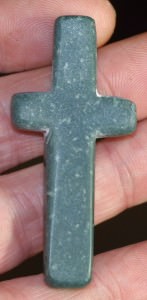 The first green aventuirne crucifix preform