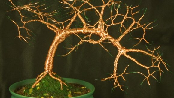 Bonsai Wire Tree Sculpture