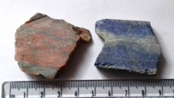 Small Rough Rock Slabs
